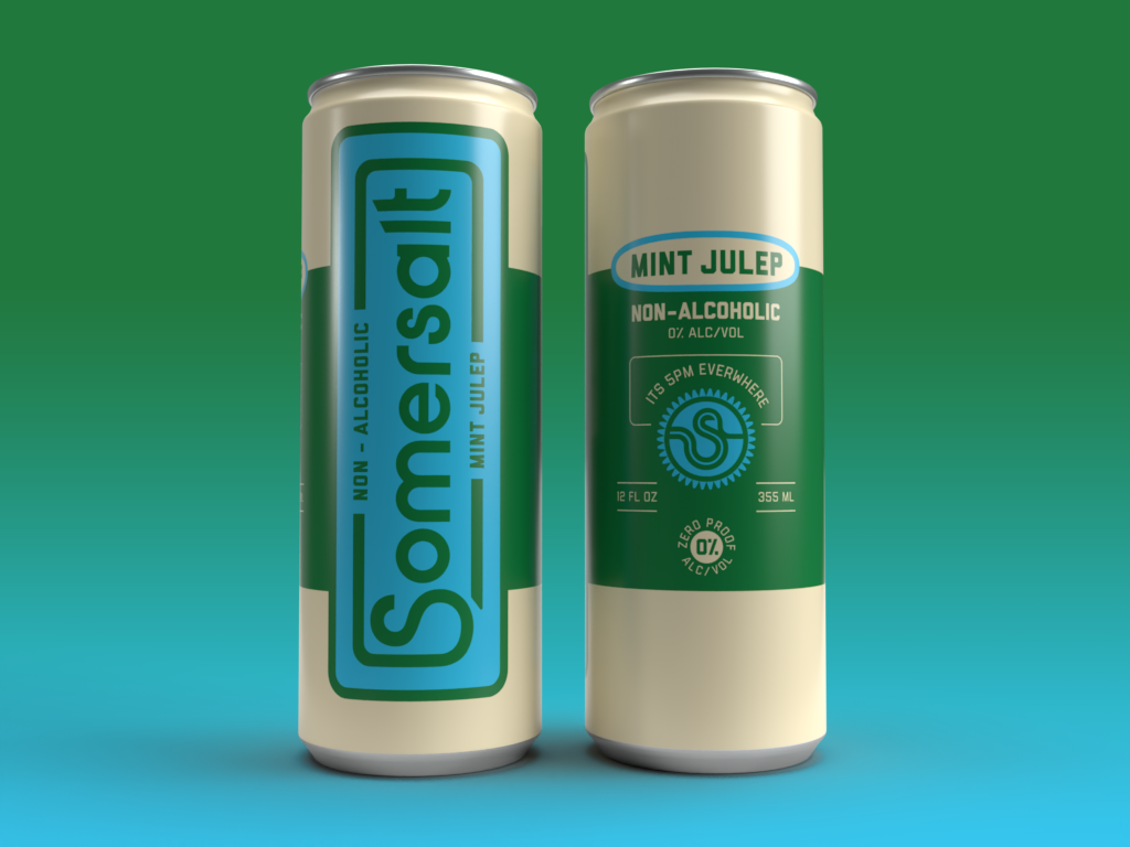 Mint Julep Zero-Proof 12oz 4 Pack (Pre-Order)